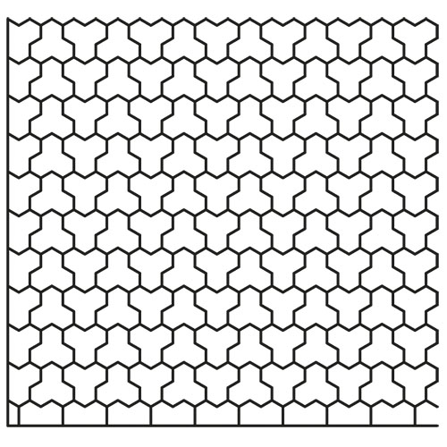 SIX SILENTA Verlegemuster 1