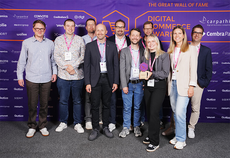 Digital Commerce Award Gruppenfoto