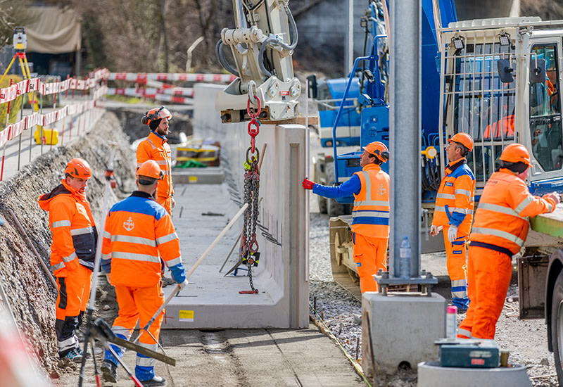 Montage Winkelplatten Factum 21/1