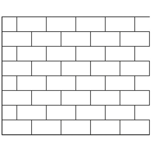 FINALGO Verlegemuster Rechteck Englisch