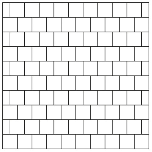 RESIDENZA® Verlegemuster Quadrat Englisch