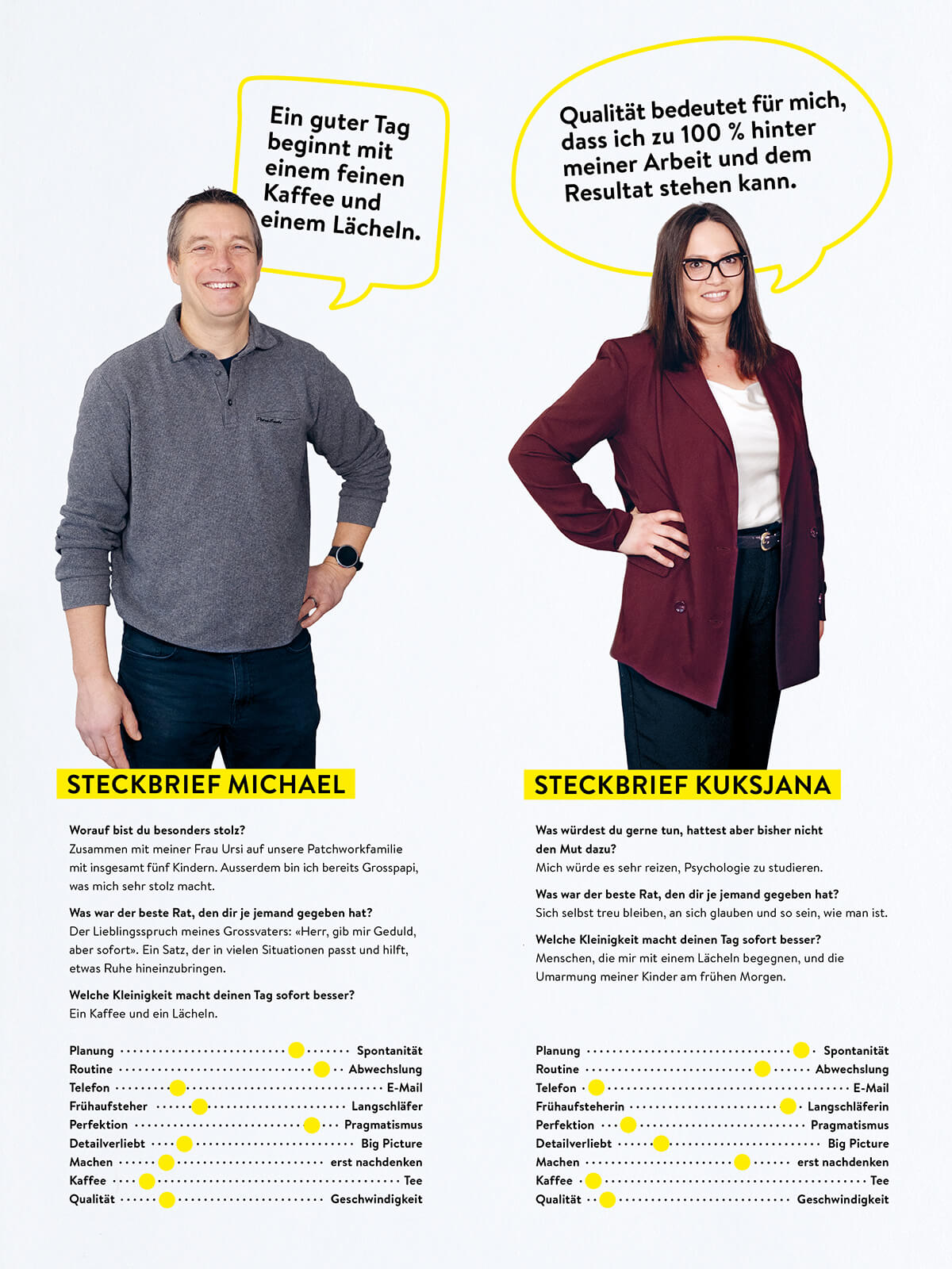 Steckbrief Michael und Kuksjana