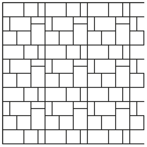 FRIEDA® FORMATO Verlegemuster 3