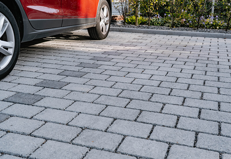 Pavés TEGULA pour un parking