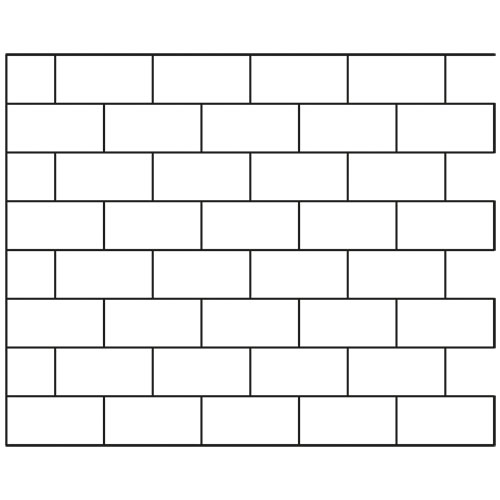 STRUKTURA Verlegemuster Rechteck Englisch