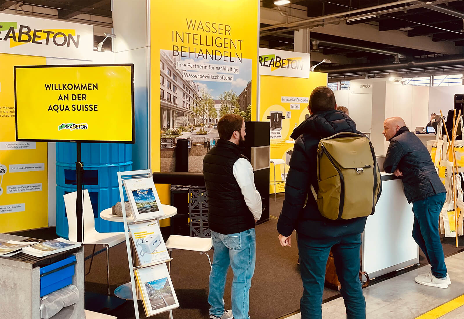 CREABETON an der AQUA Suisse
