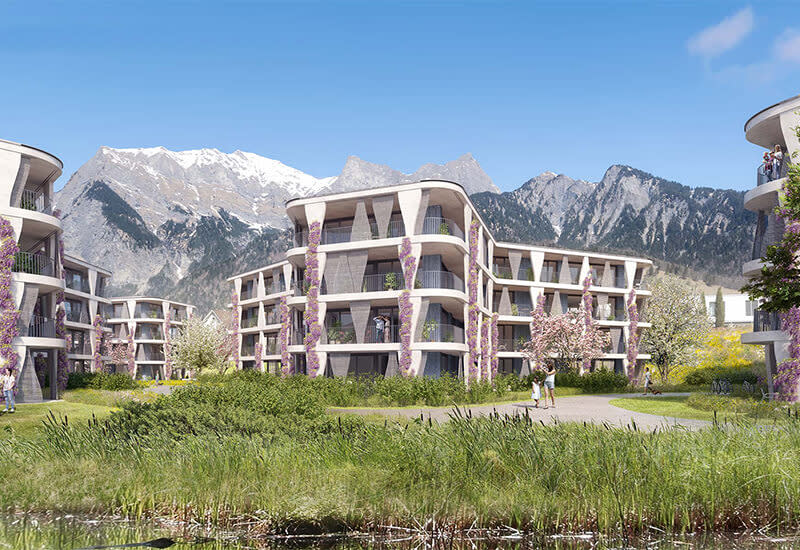 Wohnüberbauung Lindenpark Maienfeld