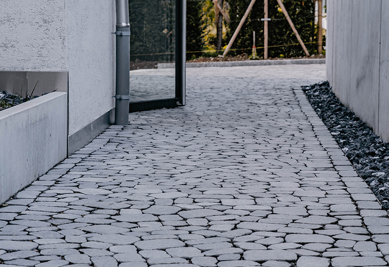 Parvis avec pavés ARENA VISTA