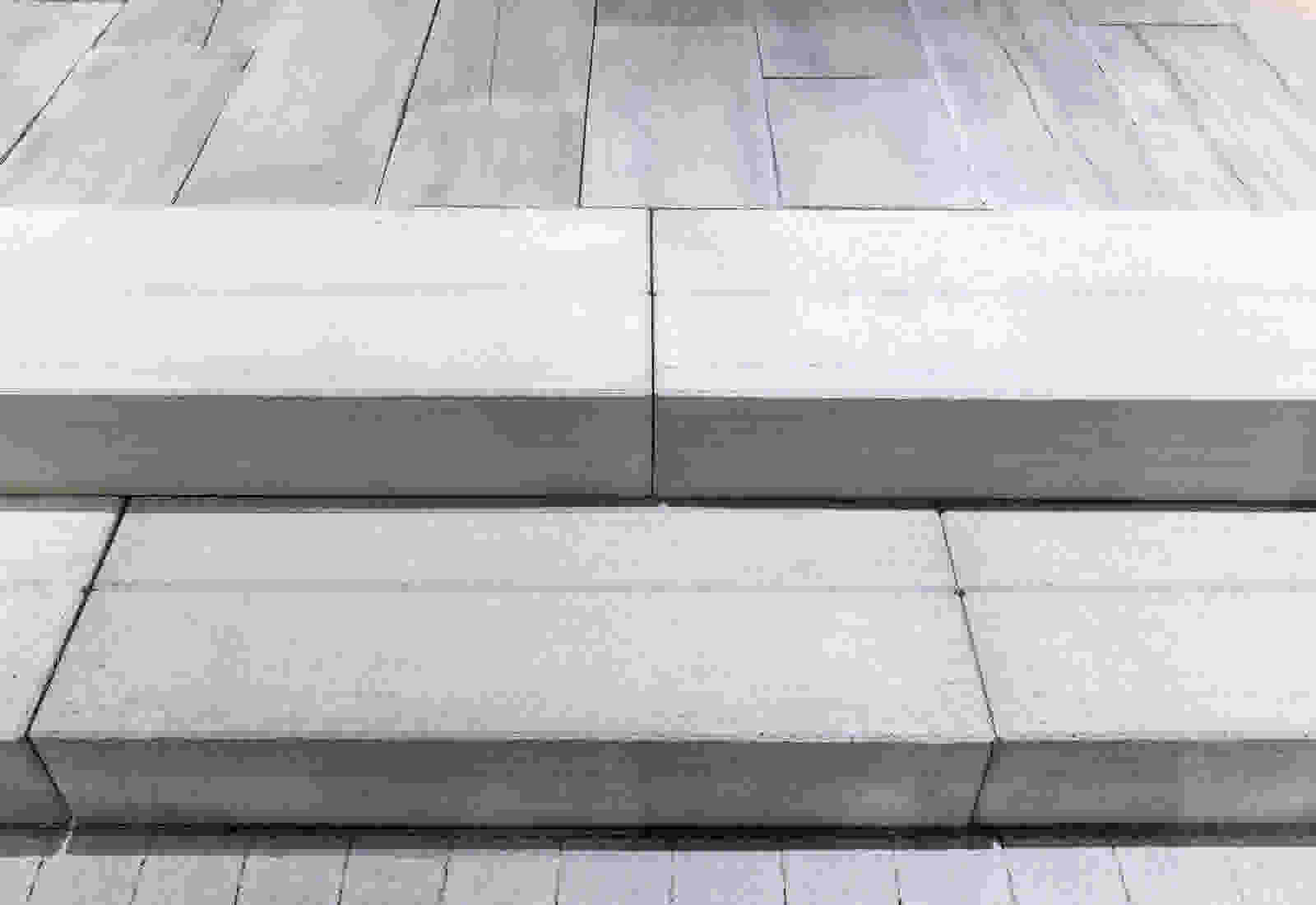 Blockstufen produziert mit der Quadra Wetcast Anlage
