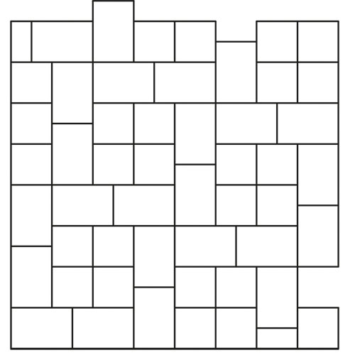 RESIDENZA® Verlegemuster Quadrat Rechteck 2