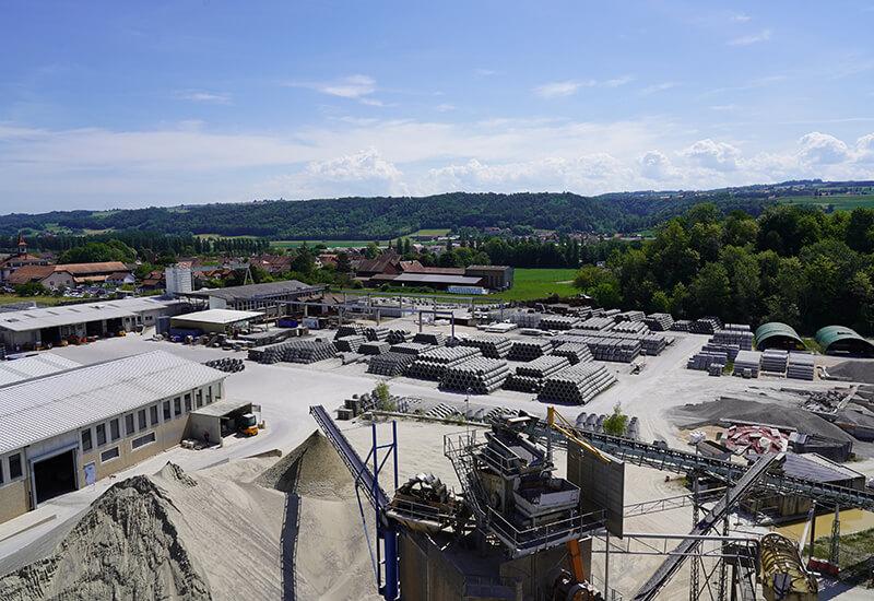Creabeton Matériaux Werk Granges près Marnand