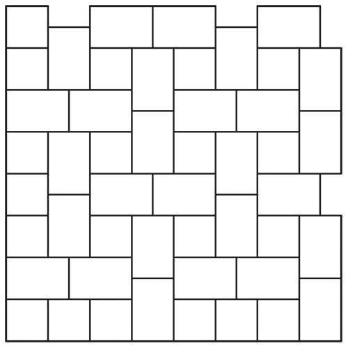 RESIDENZA® Verlegemuster Quadrat Rechteck 1