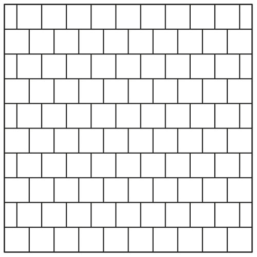 NATURE MOMENTS<sup>®</sup> Verlegemuster Quadrat Englisch