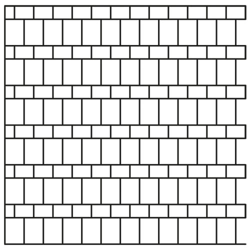 TEGULA® modèle de pose 2