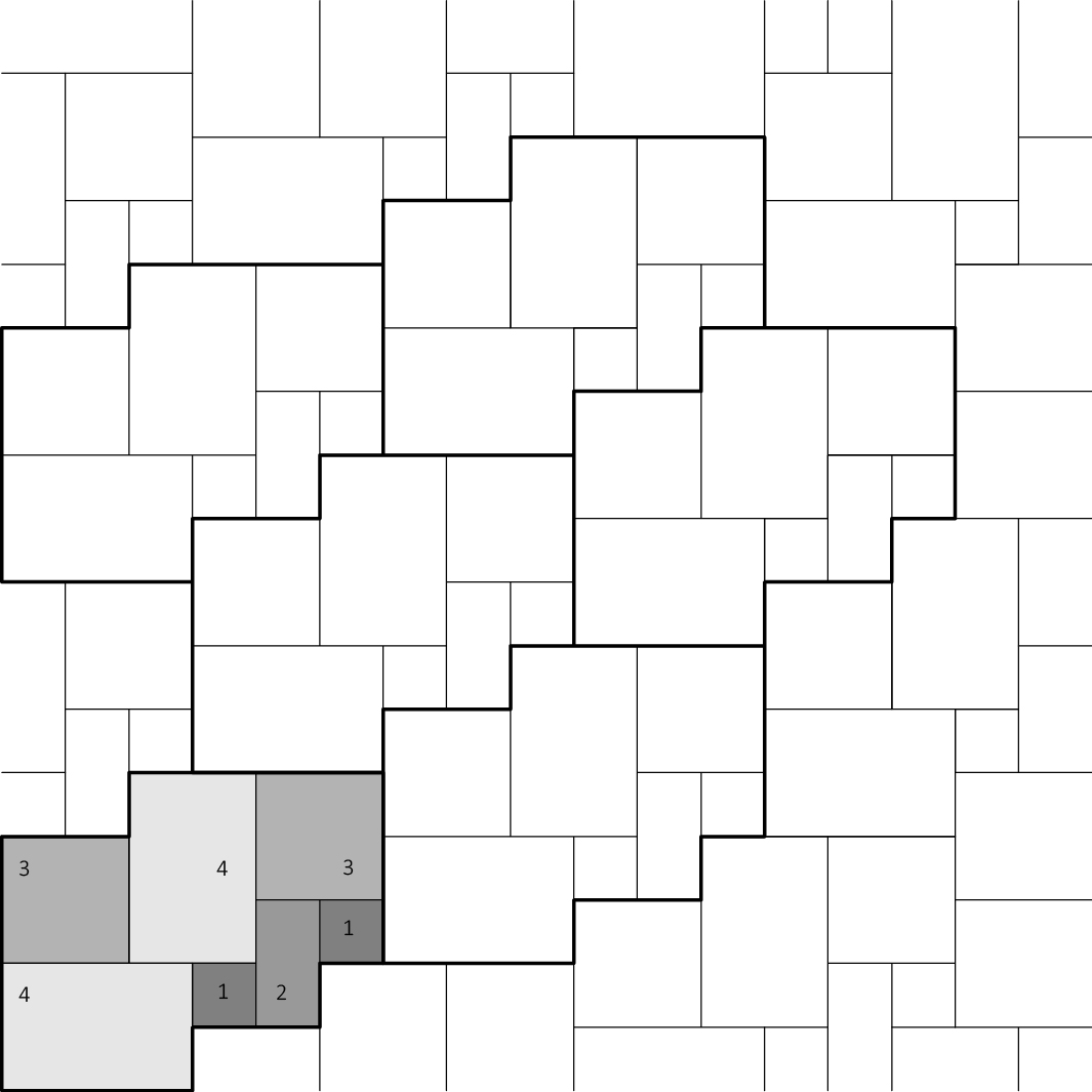 VEGAS Gartenplatten Verlegemuster 4