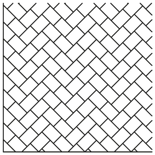 TEGULA® modèle de pose 11