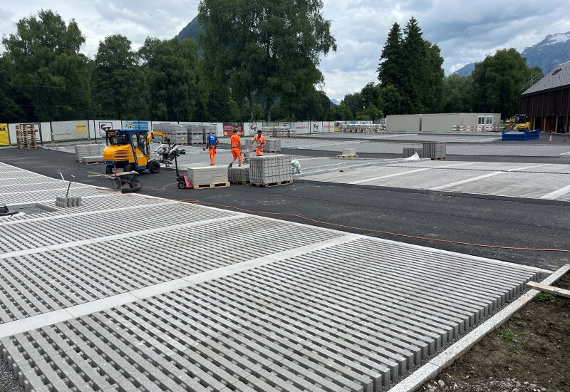 Aide à la pose Speedy en action