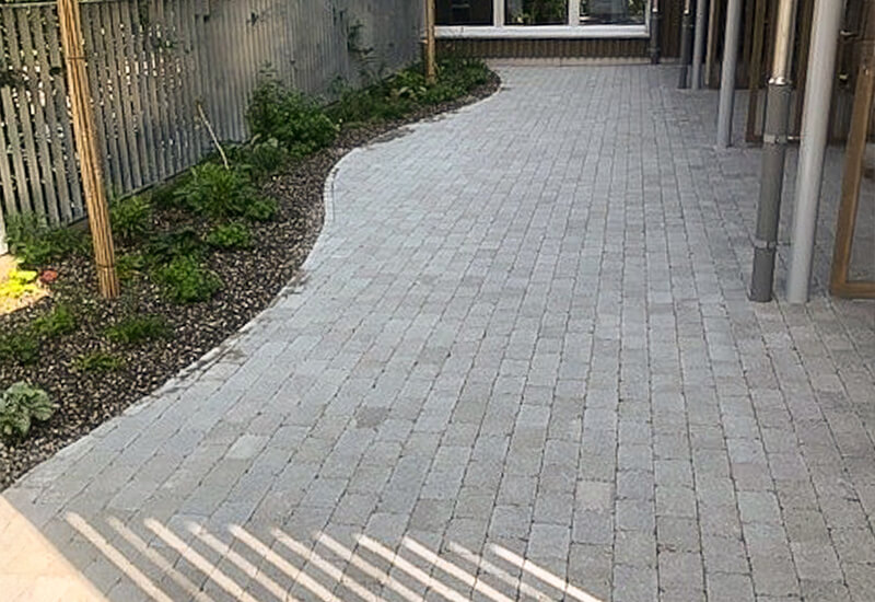 Pavés TEGULA pour la cour intérieure