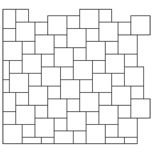 RESIDENZA® Verlegemuster Quadrat