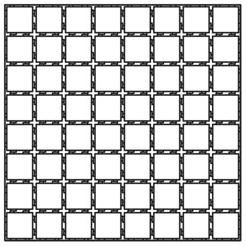 CARENA® RASEN Verlegemuster Kreuzfuge
