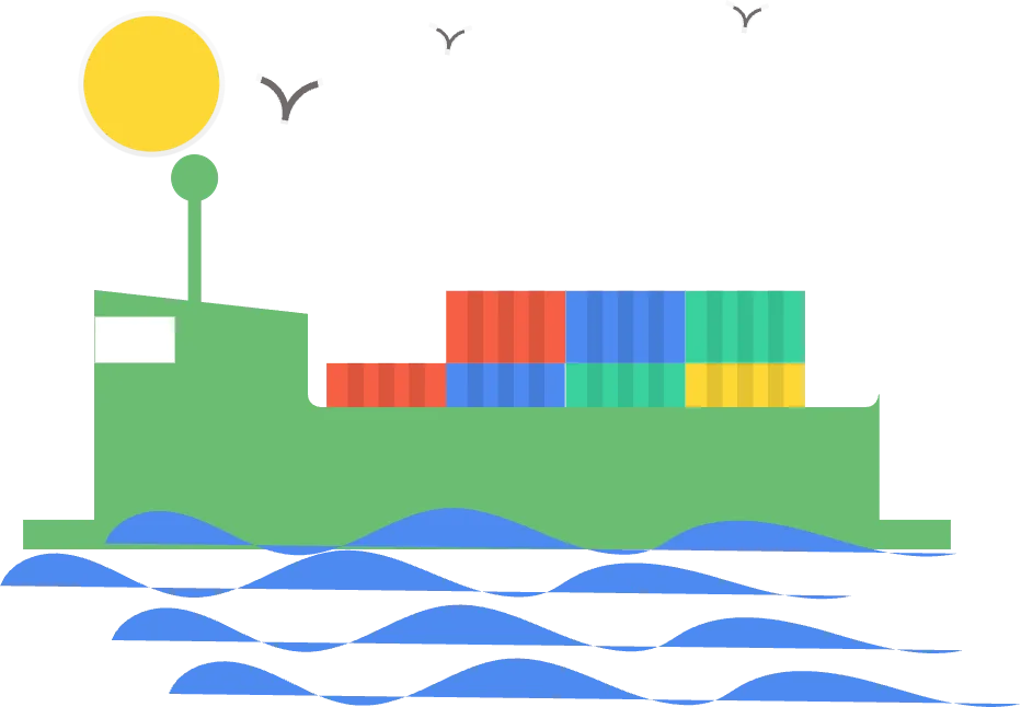 Sea cargo service to Pakistan