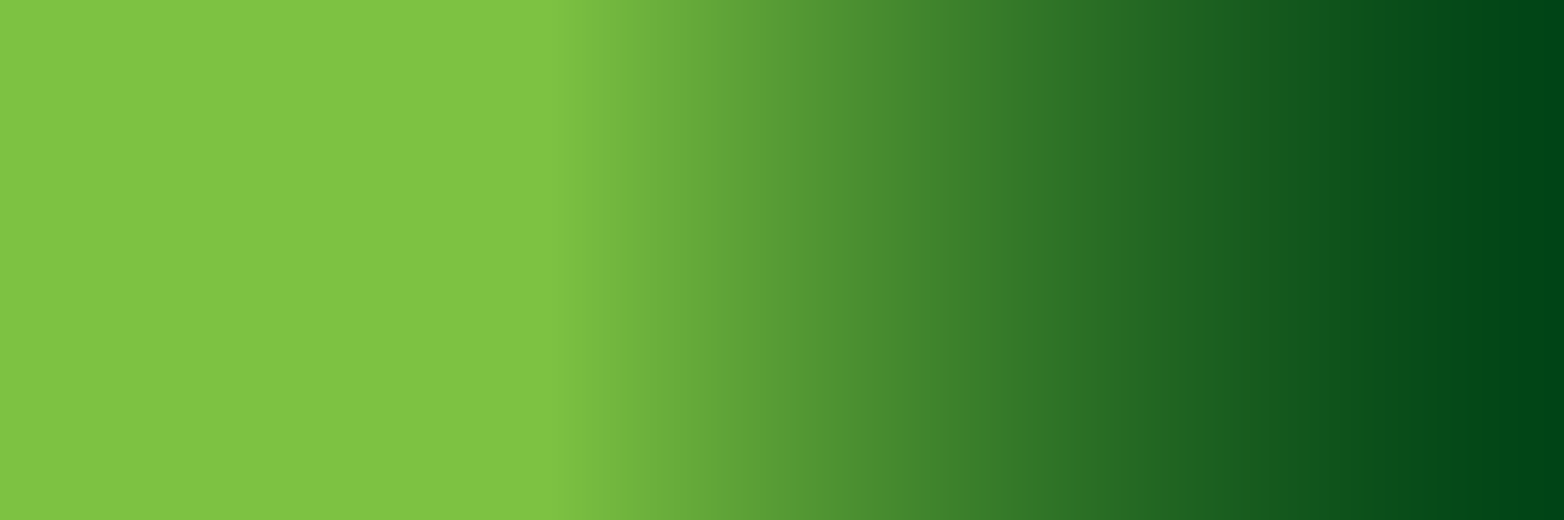 A plain green background