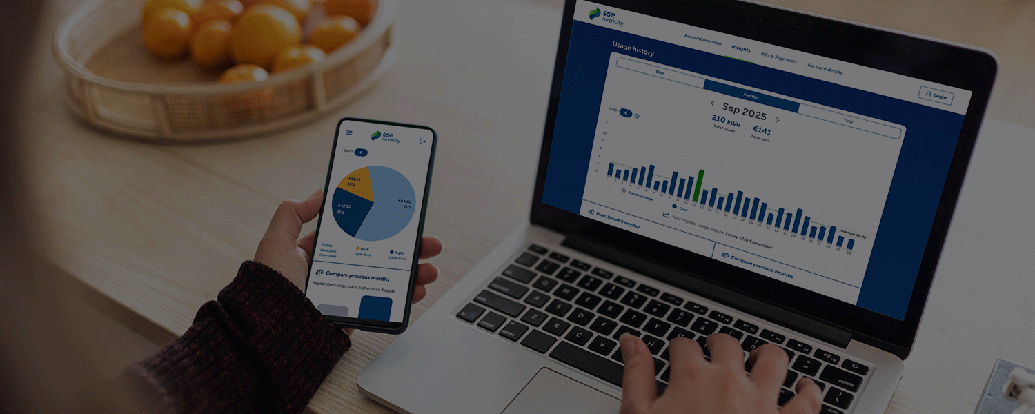 Insights Woman checking charts on her mobile phone and laptop