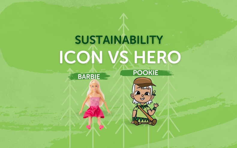 Barbie Icon vs Pookie Hero 