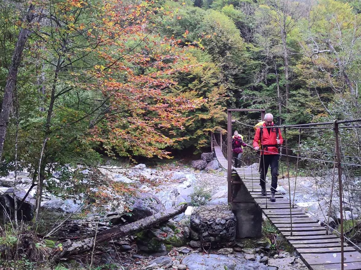 ponte traversata valgrande