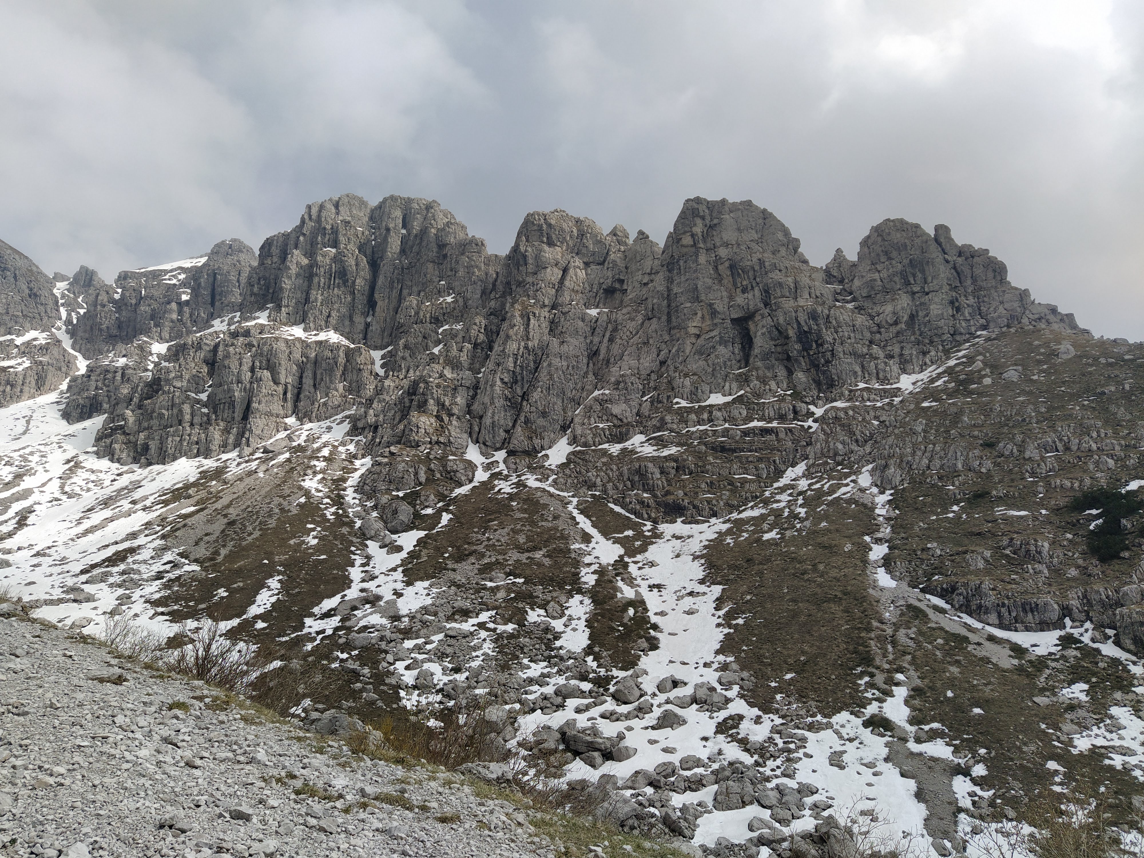 Cresta Ongania ai Piani di Bobbio