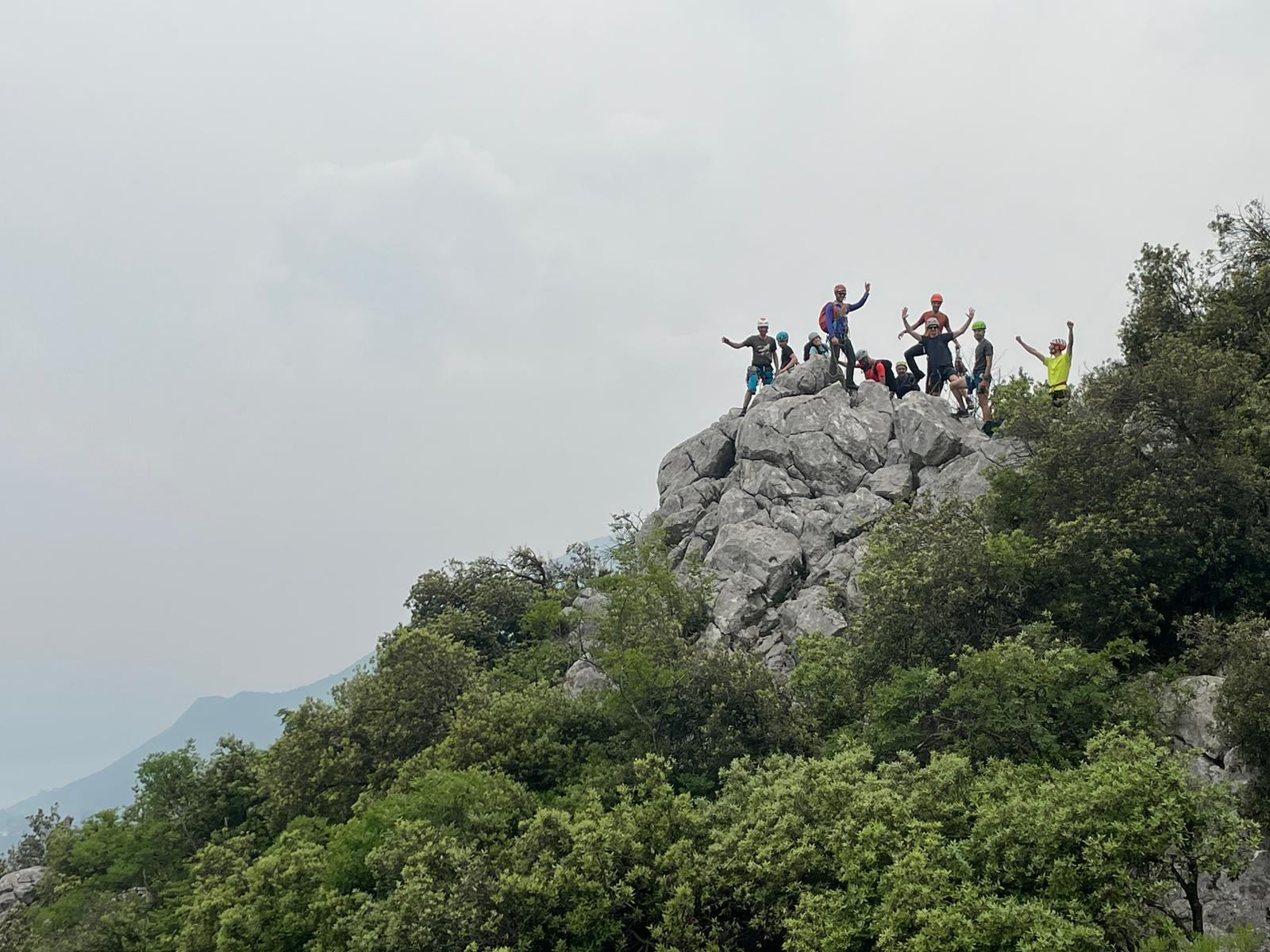 Corso alpinismo classico su roccia