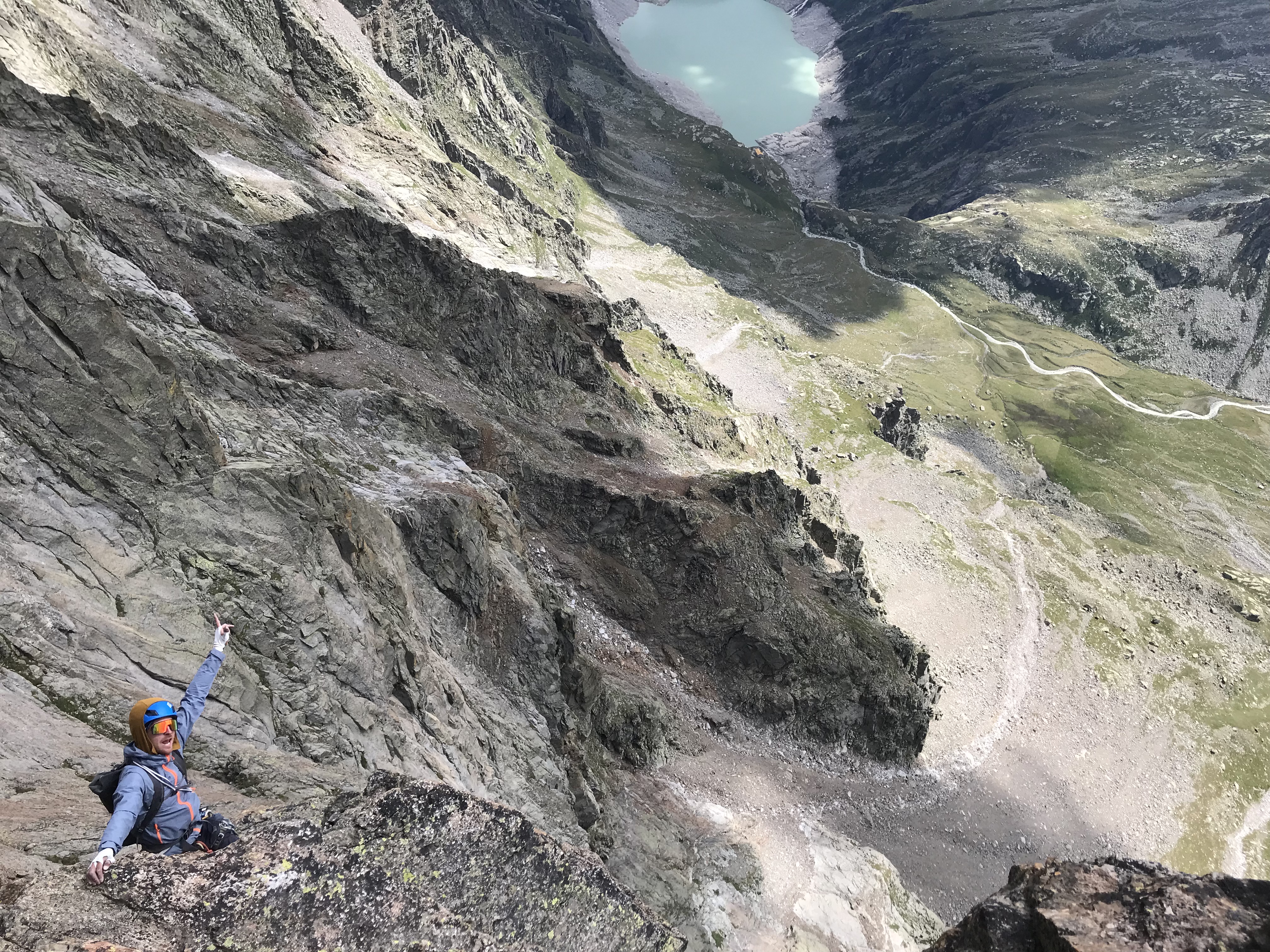 Arrampicata nel Vallone di Piantonetto