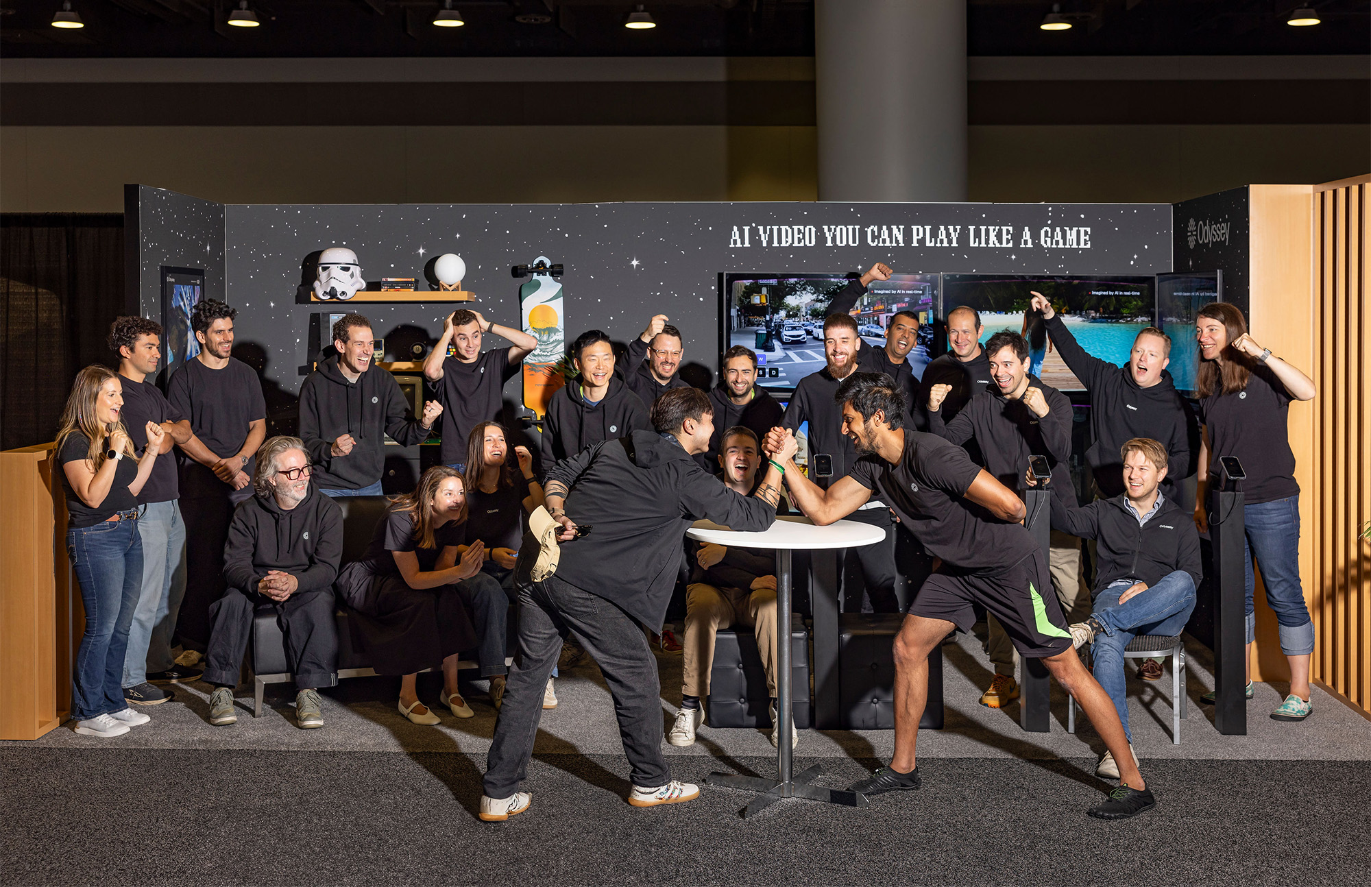 The incredible Odyssey team