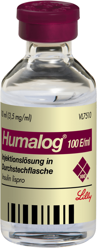 Humalog 100 E/ml Durchstechflasche