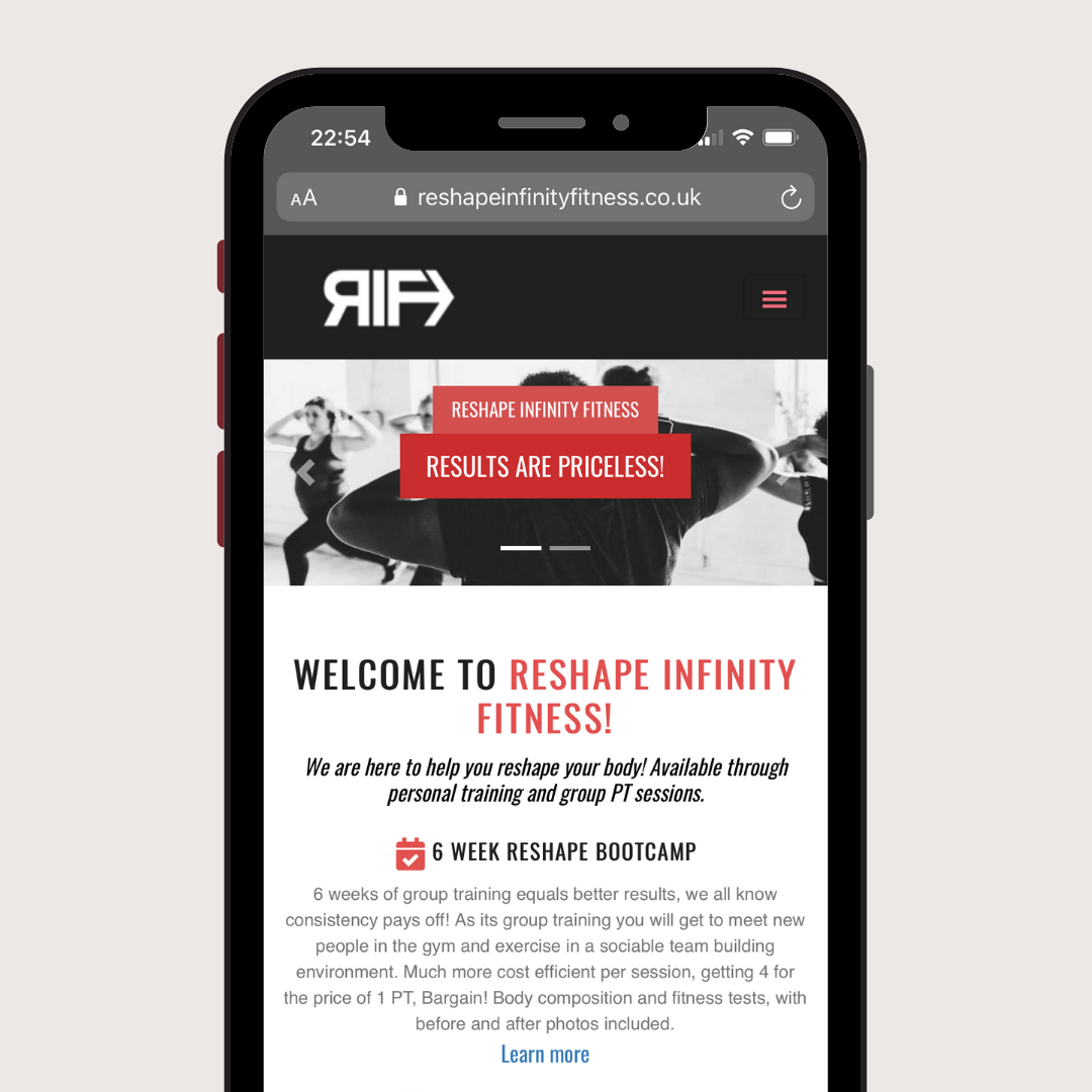 Reshape Infinity Fitness