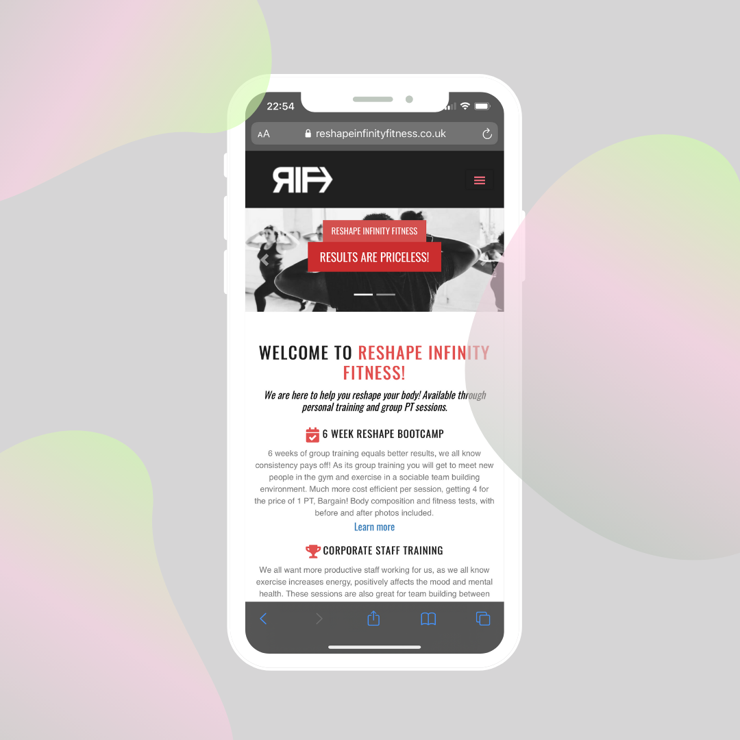 Reshape Infinity Fitness