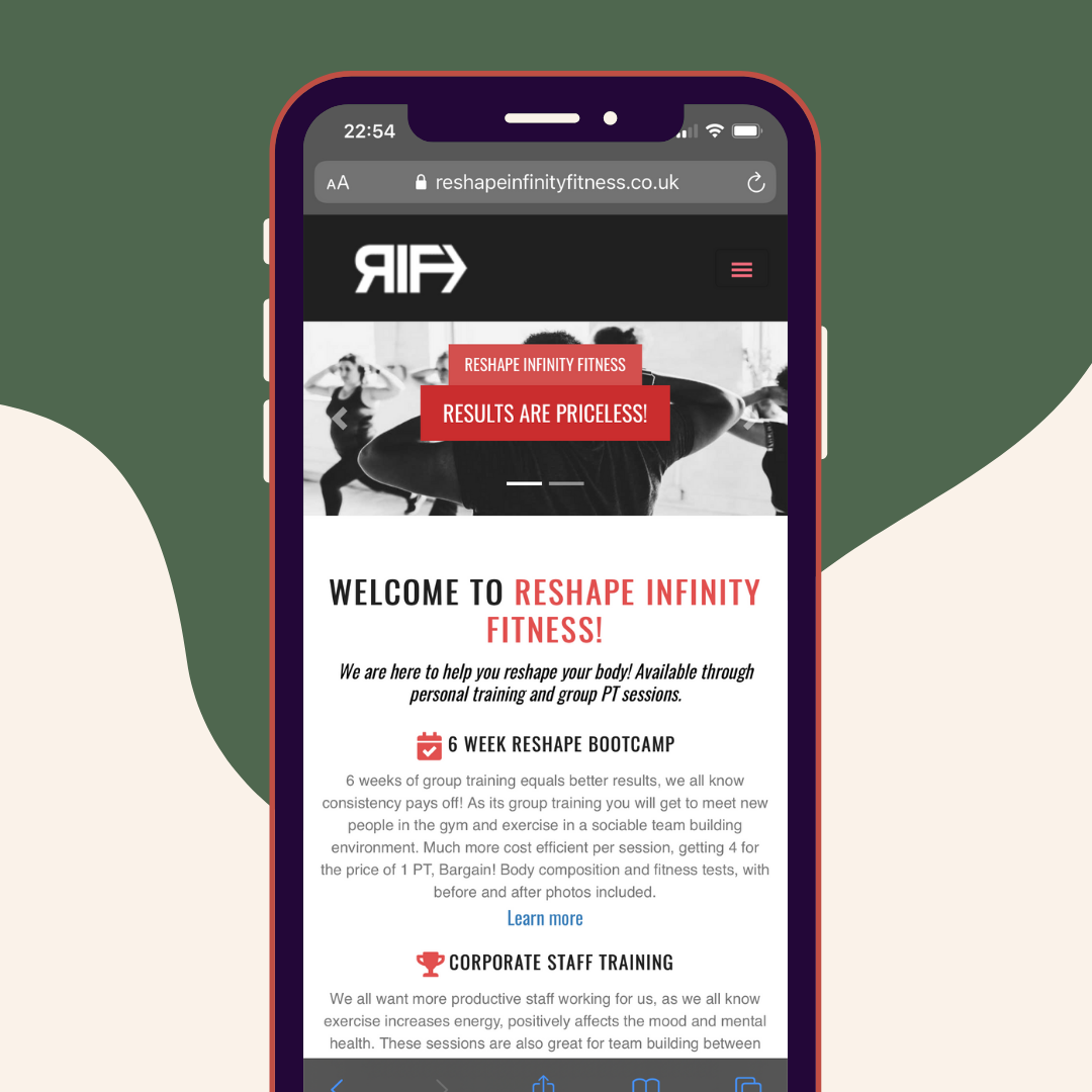 Reshape Infinity Fitness