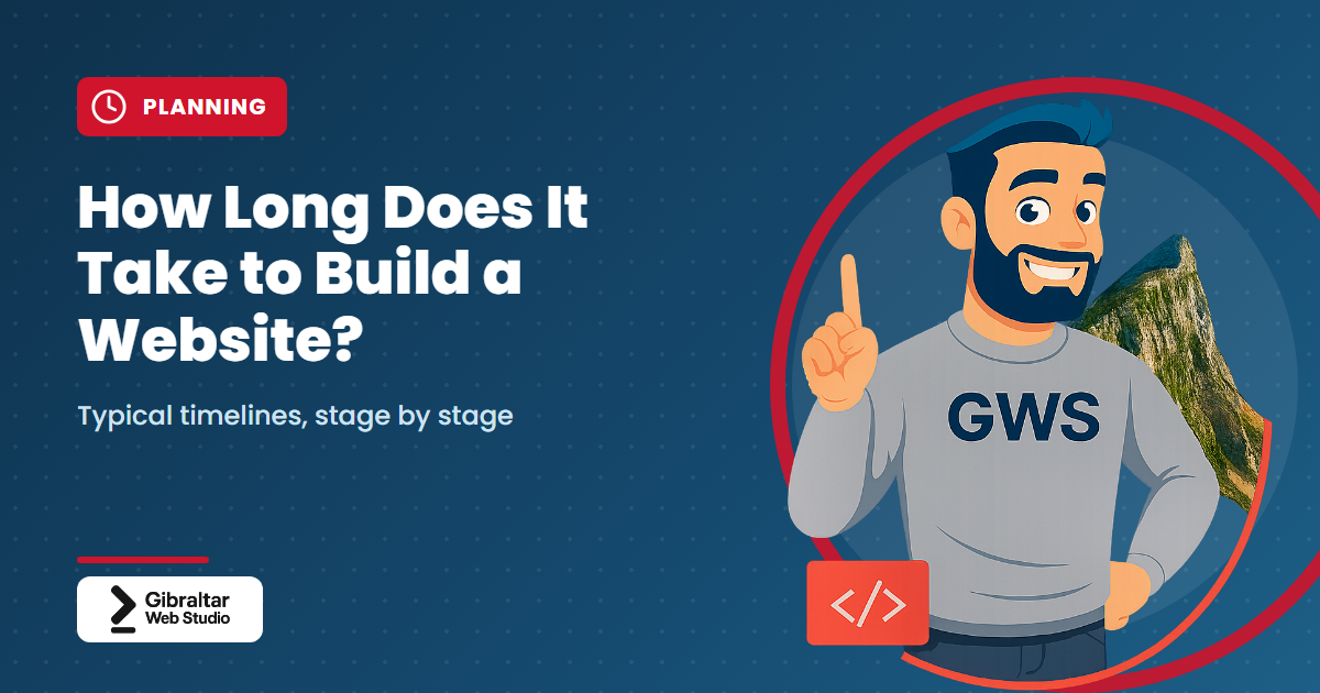 Title card: How Long Does It Take to Build a Website?