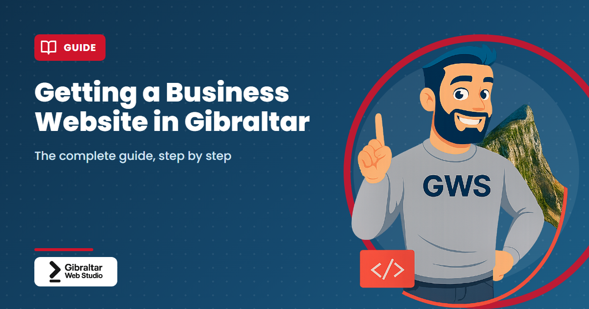 Title card: Getting a Business Website in Gibraltar