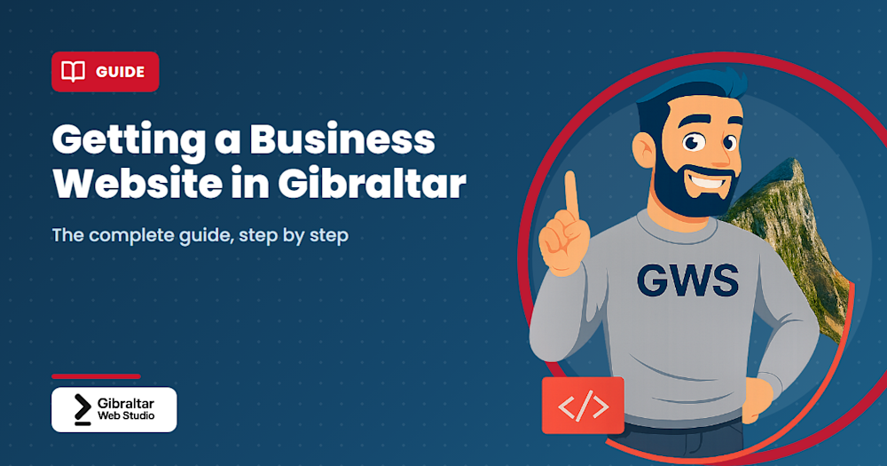 Title card: Getting a Business Website in Gibraltar