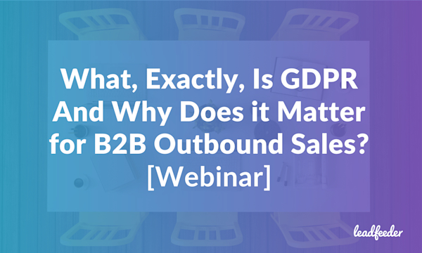 b2b outbound sales gdpr header