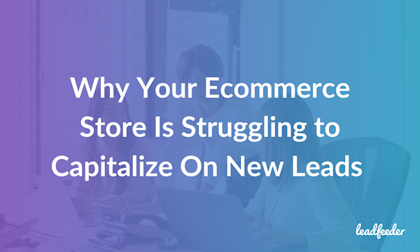 ecommerce capitalized leads header