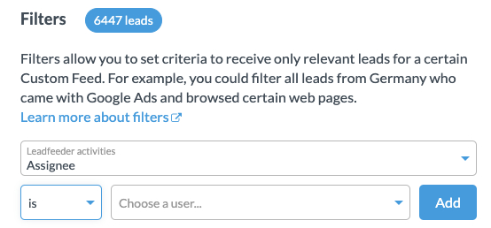 assignee-custom-filter