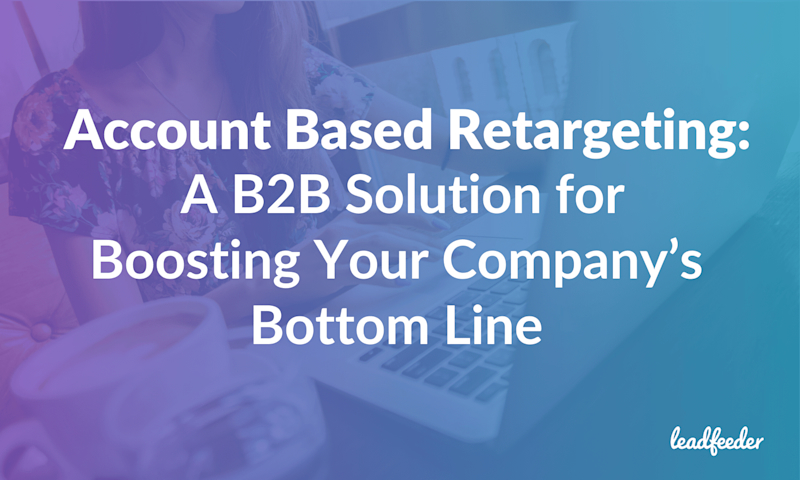 b2b account based retargeting