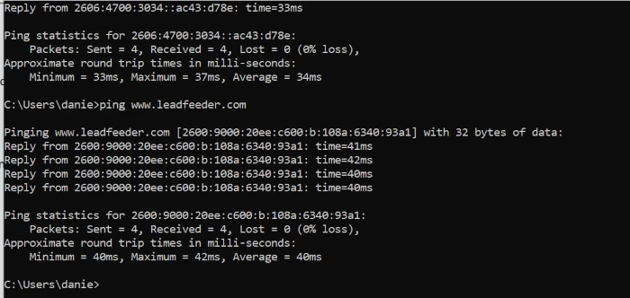 find-company-ip-address-ping