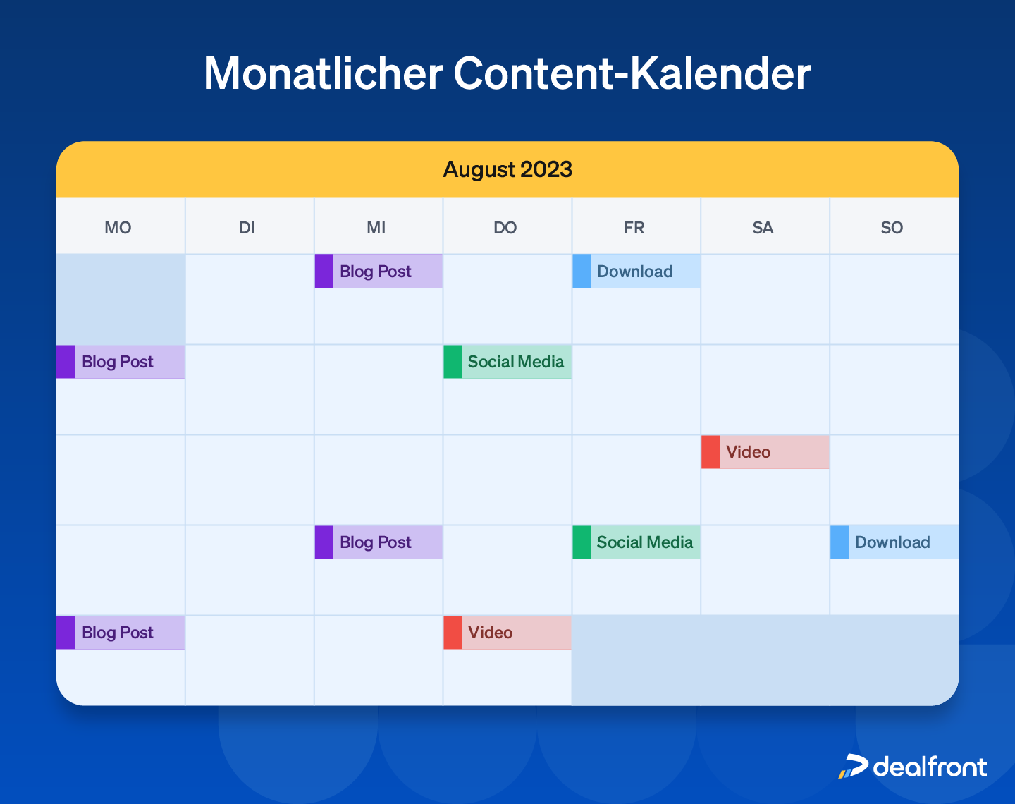 Content Kalender