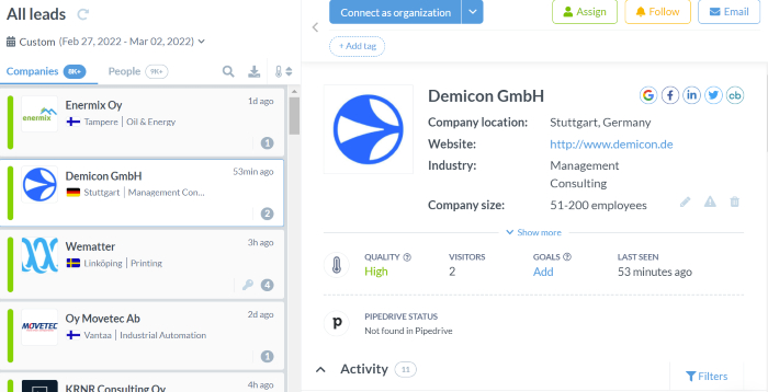use-leadfeeder-lists-retarget-linkedin-dashboard
