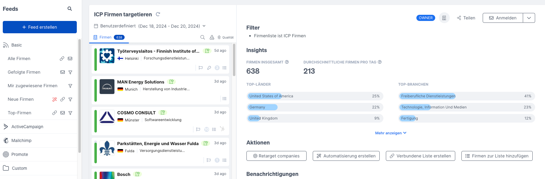 Wie Du Deine Websitebesucher der Display Ads in Leadfeeder identifizierst