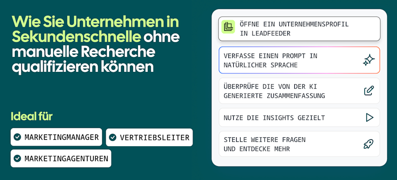 Wie Sie Unternehmen in Sekundenschnelle ohne manuelle Recherche qualifizieren können