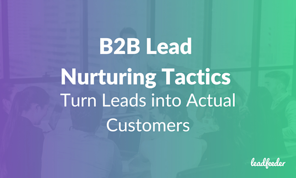 b2b lead nurturing header